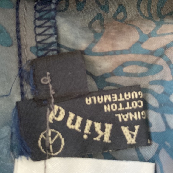 Size Large “One of a Kind” Halter Top Teal Maxi Sun Dress - Picture 7 of 7